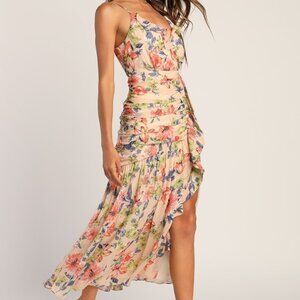 Lulu Stunning Soiree Midi Dress